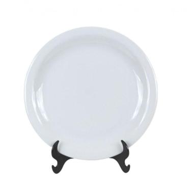 Imagem de Kit 2 Pratos Raso De Mesa Jantar Ceramica Porcelart 2 Linha