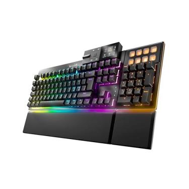 Imagem de be quiet! Teclado mecânico Dark Mount | tátil | Interruptores silenciosos lubrificados de troca a quente | Teclado numérico destacável e base de mídia | Teclas ARGB programáveis | Teclas de disparo