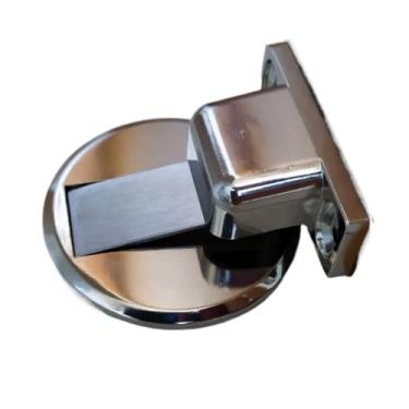 Imagem de Prendedor de Porta Magnético Slim Cromado