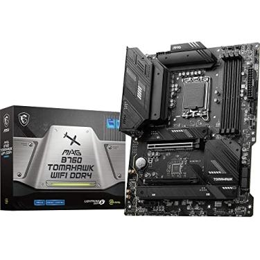Imagem de Placa Mãe MSI MAG B760 TOMAHAWK WIFI (LGA 1700/4xDDR4/HDMI/DisplayPort/M.2/USB 3.2)
