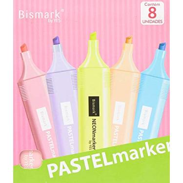 Imagem de Marca Texto, Bismark, MT1801AROS, Tons Pastel, 08 unidades, Rosa