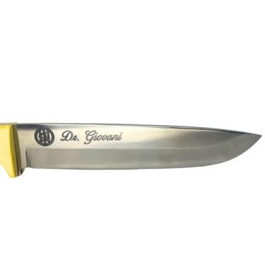 Imagem de Faca de churrasco premium com cabo de madeira 7'' personalizada - Xing