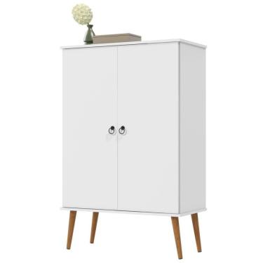 Imagem de Sapateira Multiuso Spazio 02 Portas Branco - Patrimar