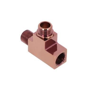 Imagem de Desviador Para Chuveiro Mundaú - Pingoo.Casa - Dourado Rose