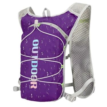 Imagem de Mochila Hidratação Para Corrida | Colete Hidratação Para Caminhada | Mochila Multifuncional Leve Para Viagem, Treino, Ciclismo, Acampamento e Atividades Físicas