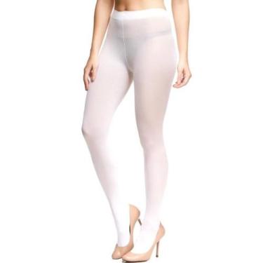 Imagem de Meia Calça Trifil W0 6345 Opaca Fio 40 Poliamida, EG, Branco