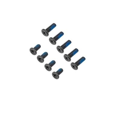 Imagem de HSSDTECH 9 peças inferiores Sc-re-ws para Lenovo IdeaPad Slim 3 14ABR8, 3 14AMN8,3 14IAH8, 3 14IAN8,3 14IRH8,3 14IRU8,3 14IRU9,3 14ITN9 Preto (5 longos, 4 curtos)