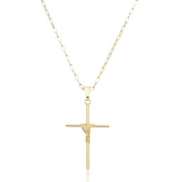 Imagem de Cordão De Moeda Antiga Folhada A Ouro 24k Não Suja