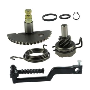Imagem de kowaku Kit de pedal de partida de pedal de ciclomotor, conjunto robusto, substituição de de partida com mola de retorno para scooter ATV