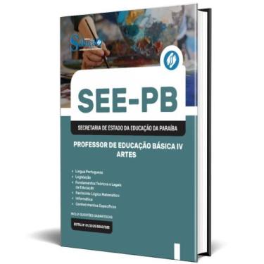 Imagem de Apostila See Pb 2025 - Professor Educação Básica Iv - Artes - Editora 