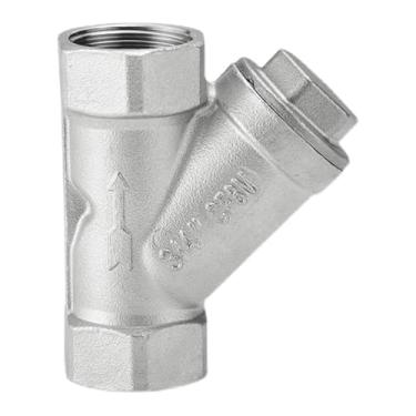 Imagem de 1/10.2 cm 3/20.3 cm 1/5.1 cm 3/10.2 cm 2.5 cm 1-1/5.1 cm 5.1 cm-10.2 cm NPT Fêmea 316 304 Aço Inoxidável Inline Y Tipo Filtro Válvula Água Gás 80 Mesh(SS304 BSPP,DN) 81 cm. 63 cm (25 polegadas)