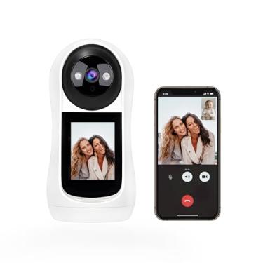 Imagem de Camera de Segurança Wifi, Baba Eletronica, Camera de Segurança com Tela, Detecção de Movimento, Push de Alerta via Aplicativo, Áudio Bidirecional, Visão Noturna Infravermelha