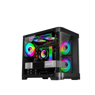 Imagem de Gabinete k-mex gamer aquario curva cg-01ag