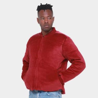 Imagem de Jaqueta Umbro Hard Diamond Masculina, Vermelho, P