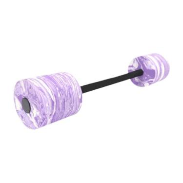Imagem de Deevoka Equipamento de fitness com halteres aquáticos Ferramenta de treinamento portátil Resistência leve para piscina Pesos de barra para piscina, Roxo