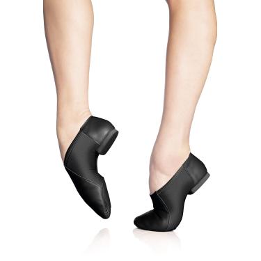 Imagem de Botinha Jazz em Couro Só Dança JZE43A, Preto, 40,5