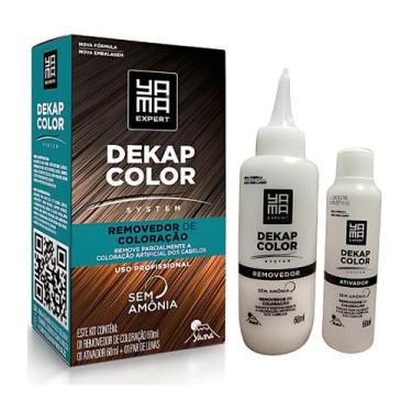 Imagem de Kit Yama DekapColor Removedor De Coloração Capilar Cabelo Profissional