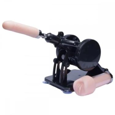 Imagem de Sex Machine Robo Brinquedo sexual automático com prótese e controle multivelocidade Máquina erótica MA050