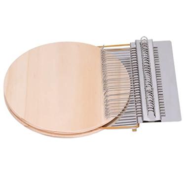 Imagem de Eujgoov Mini Máquina de Cerção Diy Darning Terming Tool da Máquina de Tecelagem Portátil para Reparo de Roupas Com Material de Pinho de Aço Inoxidável 14 Ganchos de Borracha Gancho Agulha de Inglesa Manual (28 ganchos)