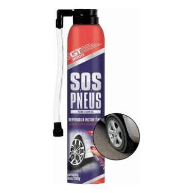 Imagem de Sos Pneus Reparador Instantâneo Carros Motos Bicicleta 400ml - Baston