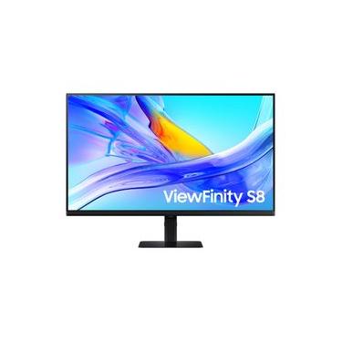 Imagem de Monitor Samsung ViewFinity S8 32", 4K, USB-C (90W), USB Hub, Display Port, HDMI, HAS 32 / Preto