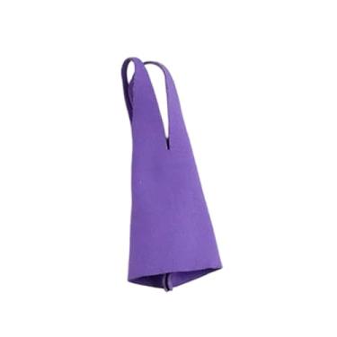 Imagem de Colaxi Vestido curto justo 1/12, acessórios, roupa retrô, moda casual, sem mangas, gravata para bonecas femininas de 6'' , Violeta Claro