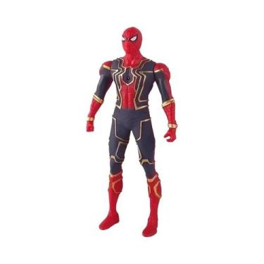 Imagem de 17cm Marvel Homem-aranha Figura De Ação Anime Modelo Capitão Homem De 