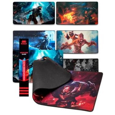 Imagem de Mouse Pad Grande 80x40cm tecido Emborrachado Antiderapante Estampado Gamer (MP-6)