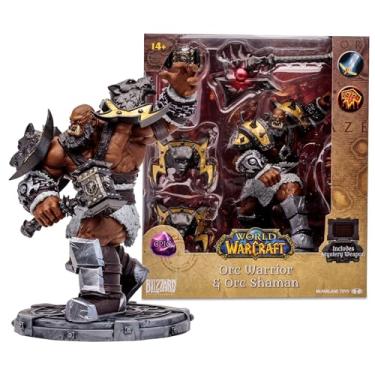 Imagem de McFarlane Toys - World of Warcraft Orc: Warrior/Shaman (Epic) 1:12 Scale Posed Figure