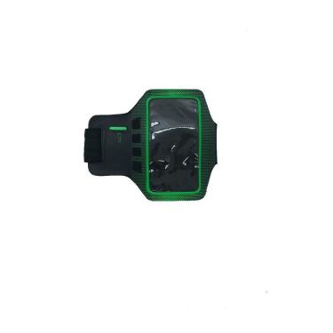 Imagem de Capa Celular Braçadeira Corrida Academia Verde Tamanho G