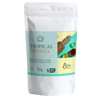 Imagem de Chá Tropical Essenza Blend Abacaxi Hortelã E Gengibre 50g