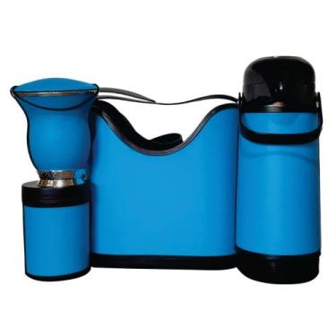 Imagem de Kit Chimarrão Completo 5 Itens Azul Royal - CONECTA CHIMA