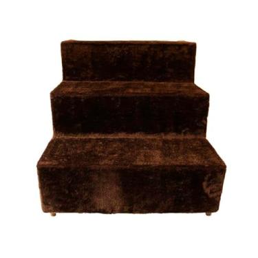 Imagem de Escada Recriar Pet para Cães e Gatos Marrom