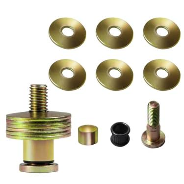 Imagem de Pacote com 2 A18-37204-000 Kit de batedor de porta compatível com Freightliner Columbia Century FLD Substitui A1837204000, 18-19877-001, A18-19877-000, 02707644