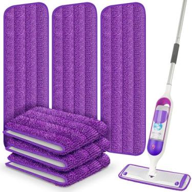 Imagem de Pacote de 6 esfregões compatíveis com Swiffer PowerMop ILAVCOOL