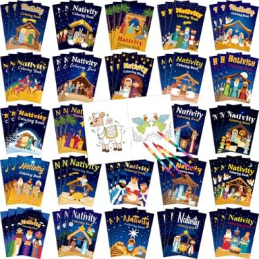 Imagem de Liliful Livro de colorir de flores a granel para adultos e crianças, faça você mesmo, livro de desenho para alívio de estresse, com estampas para adultos, lembrancinhas de festa, enchimento de sacolas