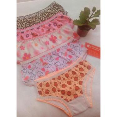 Imagem de calcinhas estampadas infantil - Rainha da lingerie, M