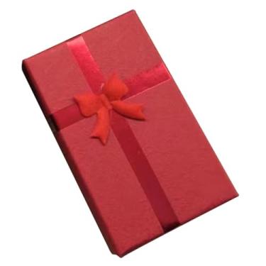 Imagem de KiBcsLic Caixa de Papelão para Joias, Caixa de Presente para Colares, Brincos, Anéis E Pulseiras