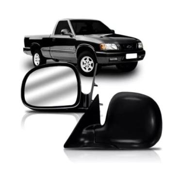 Imagem de Retrovisor S10 Blazer 1995 96 97 98 99 A 2011 Sem Controle