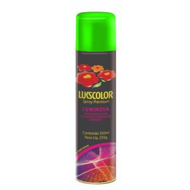 Imagem de Tinta Spray Luminosa Prem Lukscolor Verde 350ml