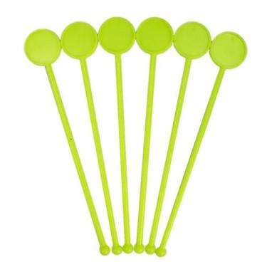 Imagem de Misturadores de Bebidas 18,5cm Amarelo Neon 20 Unidades - Russo Art