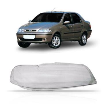 Imagem de Lente Farol Palio Siena Strada Fire 2000 2001 2002 2003 2004 - SP ACES