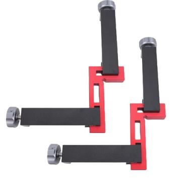 Imagem de Luqeeg Grampos de Canto para Marcenaria, Canto de 90 Graus Ferramentas para Marcenaria Esquadros de Posicionamento ângulo Reto Grampos de Liga de Alumínio