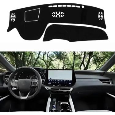 Imagem de IIKSDII Tapete de cobertura de painel para Le-xus RX350 RX350h RX500h 2023 2024 2025 acessórios capa de painel tapete de painel protetor de raios UV