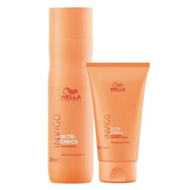 Imagem de Wella Professionals Nutri-Enrich Kit - Shampoo + Máscara Enrich Self-W