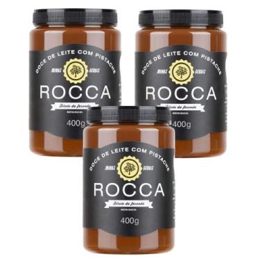 Imagem de Kit Com 3 Unidades Doce De Leite Gourmet Rocca Com Pistache 400g
