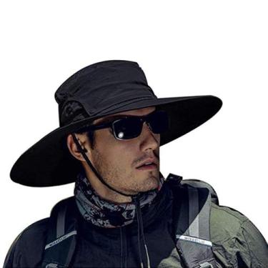 Imagem de Chapéu de sol MYAXOY à prova d'água de aba larga com proteção UV para 