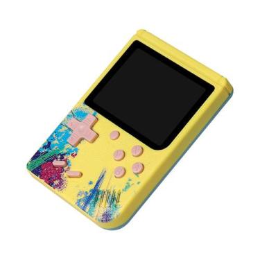 Imagem de Console de jogos portátil Macaron Nostalgic 500 Console de jogos Tela 
