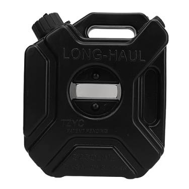 Imagem de Asixxsix 3L/0,75 Galão Lata, Abd Plástico Combustível Pode Abastecer Recipientes de Armazenamento a Gasolina Tanque de Backup de Emergência para Motocicleta de Carro UTV ATV de Bicicleta de (Sem suporte)