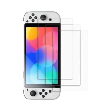 Imagem de Protetor De Tela De Vidro Temperado Nintendo Switch OLED 3PCS Para Swi